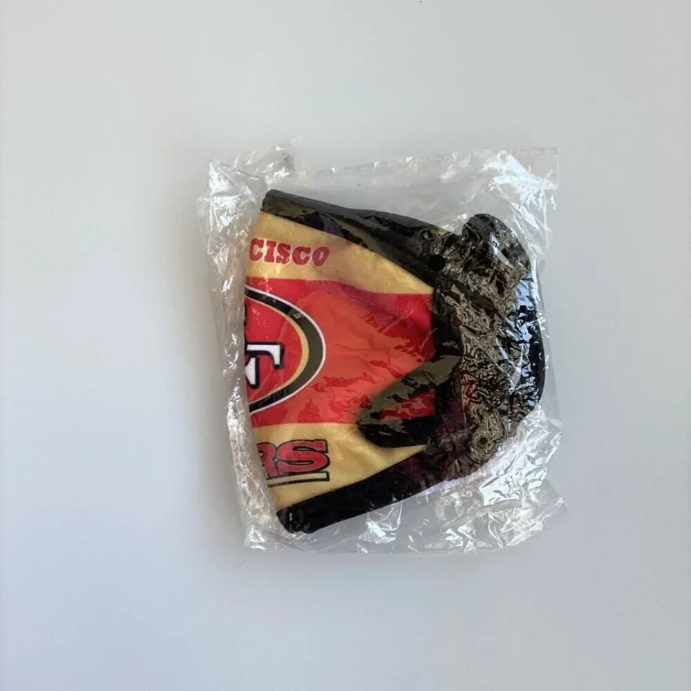 San Francisco 49ers Face Mask 2 Pack Face Dust, Sun Protection, Unisex